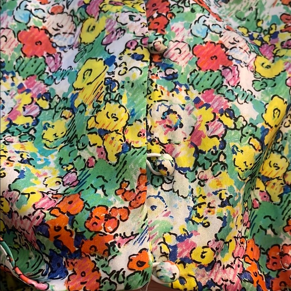 TOPSHOP Floral Print Dress - Picture 5 of 7